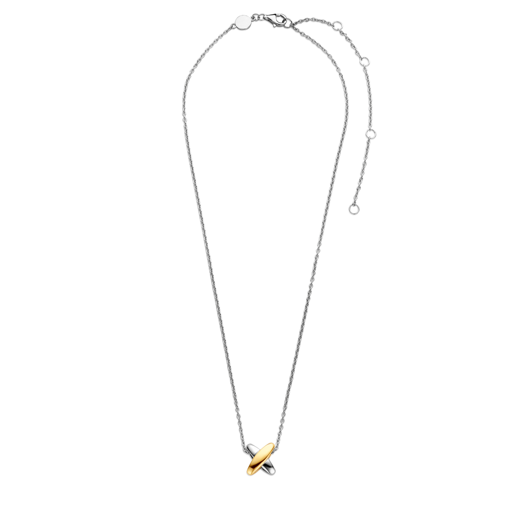Ti Sento Milano Collier pendentif Cercles 34003SY