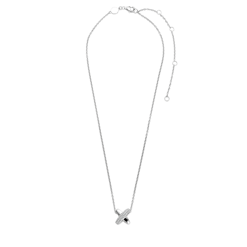 Ti Sento Milano Collier pendentif Cercles 34003ZI