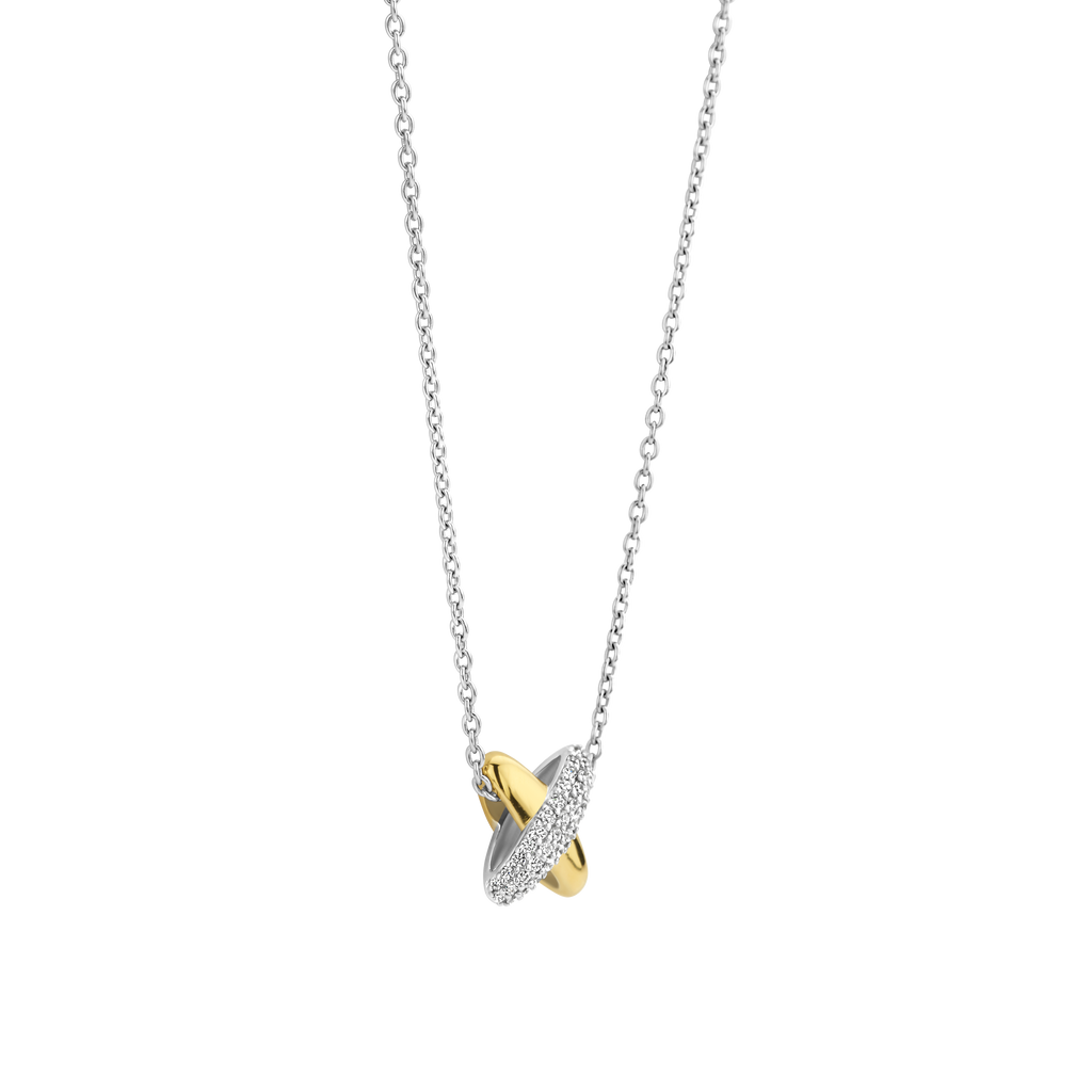 Ti Sento Milano Collier pendentif Cercles 34003ZY