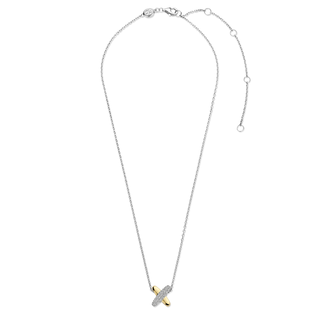 Ti Sento Milano Collier pendentif Cercles 34003ZY