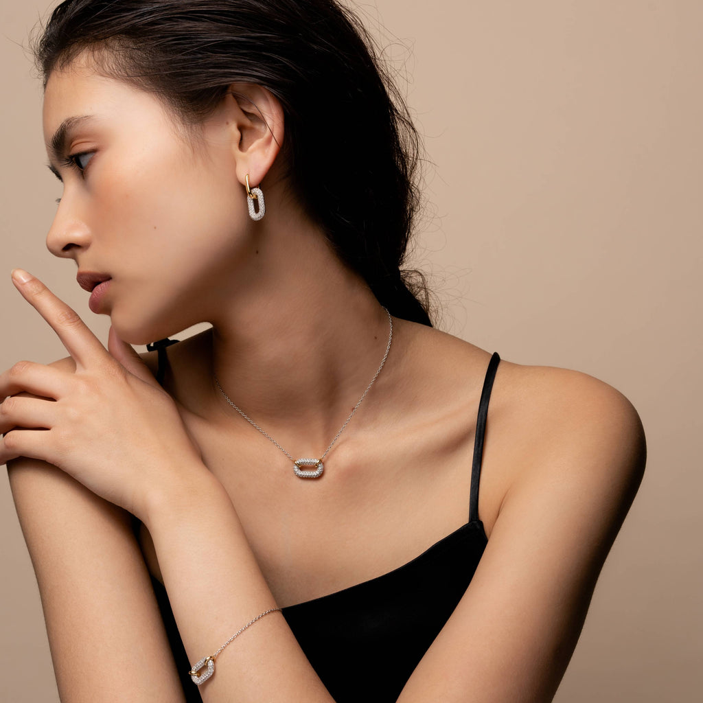 Ti Sento Milano Collier pendentif Signature 34010ZY