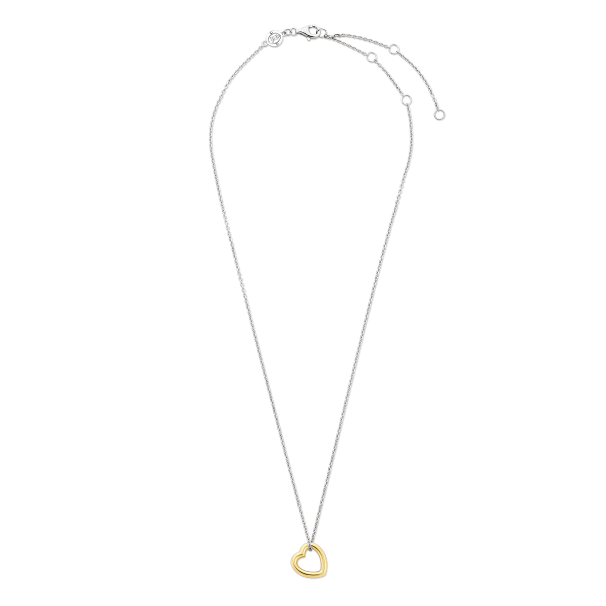 Ti Sento Milano Collier pendentif Amour, chance, bonheur 34022SY