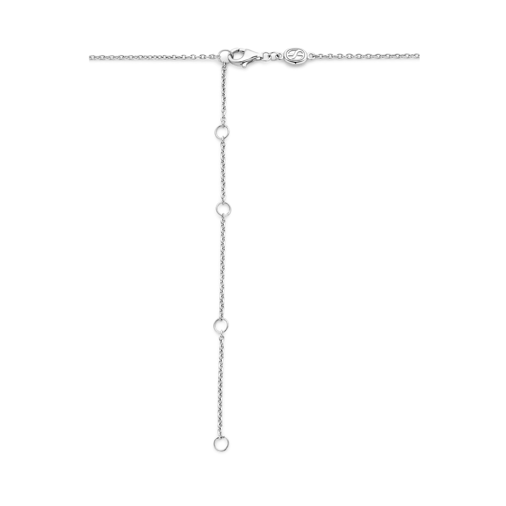 Ti Sento Milano Collier pendentif Lune et étoiles 34034YP
