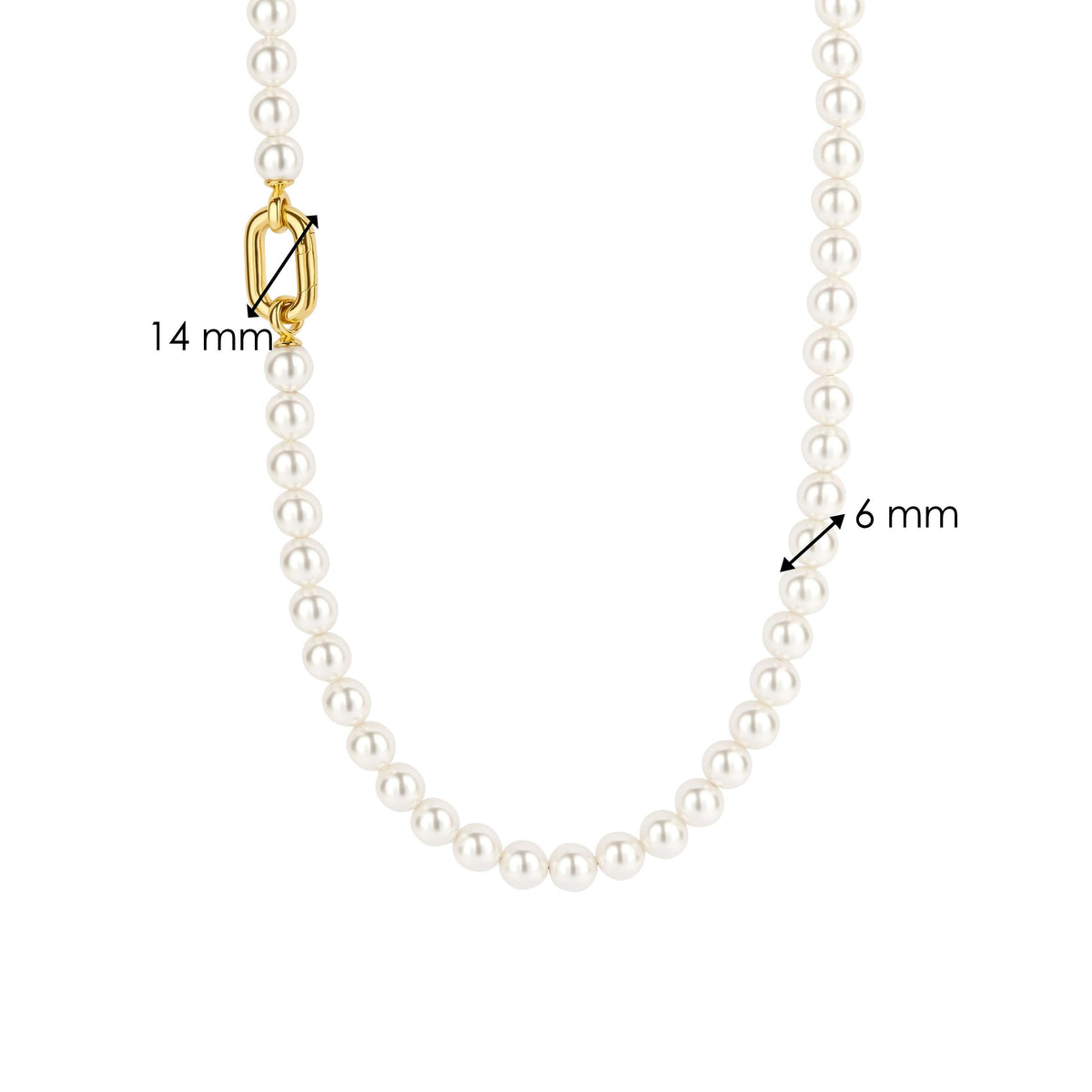 Ti Sento Milano Collier Perles 34050YP