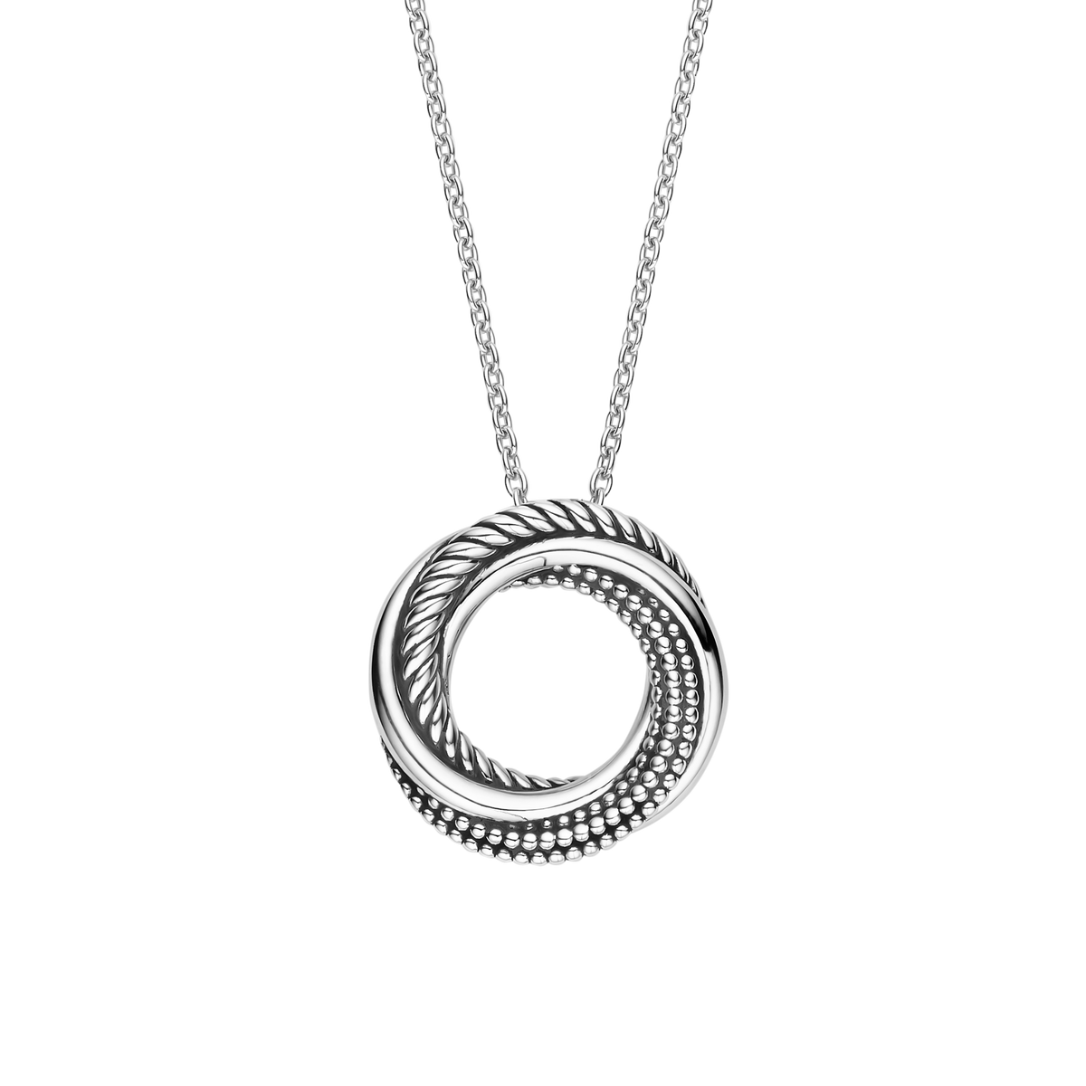 Ti Sento Milano Collier pendentif Cercles 34054ZI