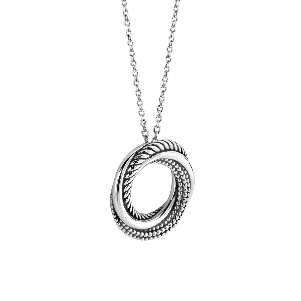 Ti Sento Milano Collier pendentif Cercles 34054ZI