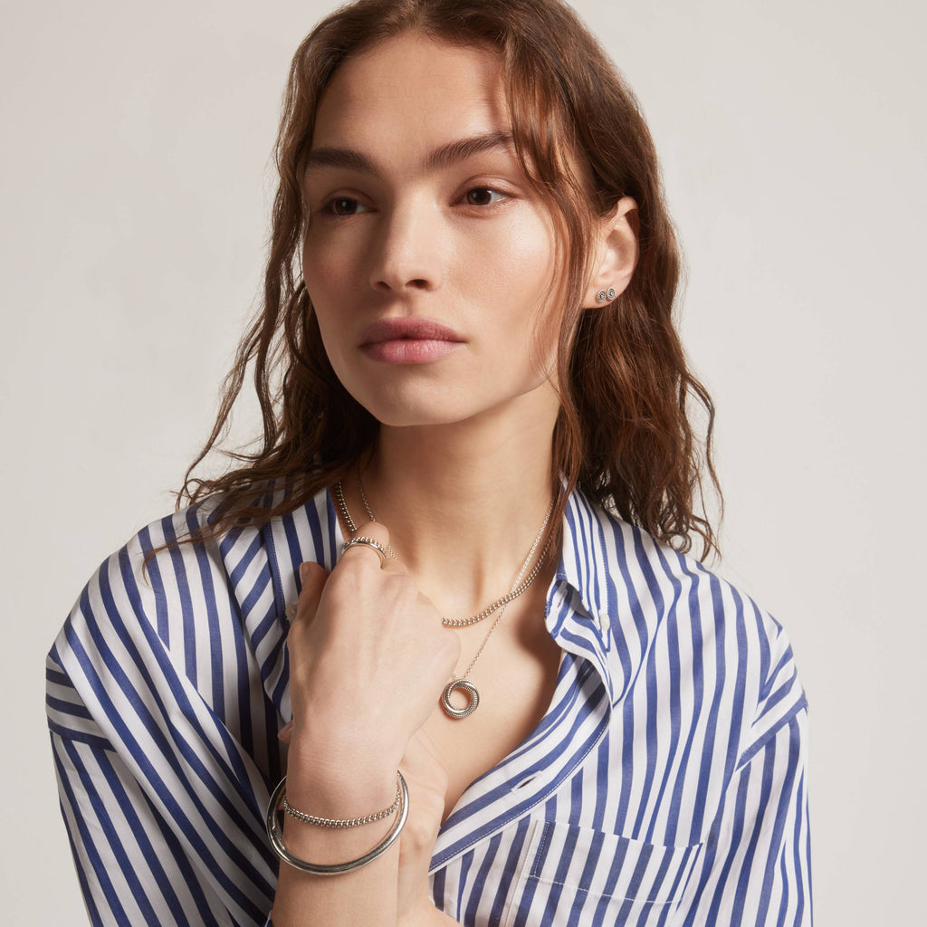 Ti Sento Milano Collier pendentif Cercles 34054ZI