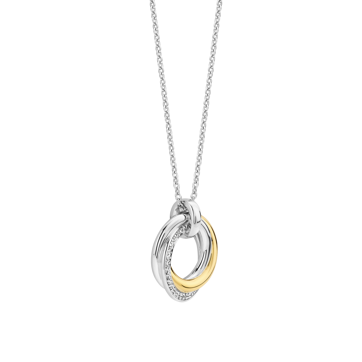 Ti Sento Milano Collier pendentif Cercles 34055ZY