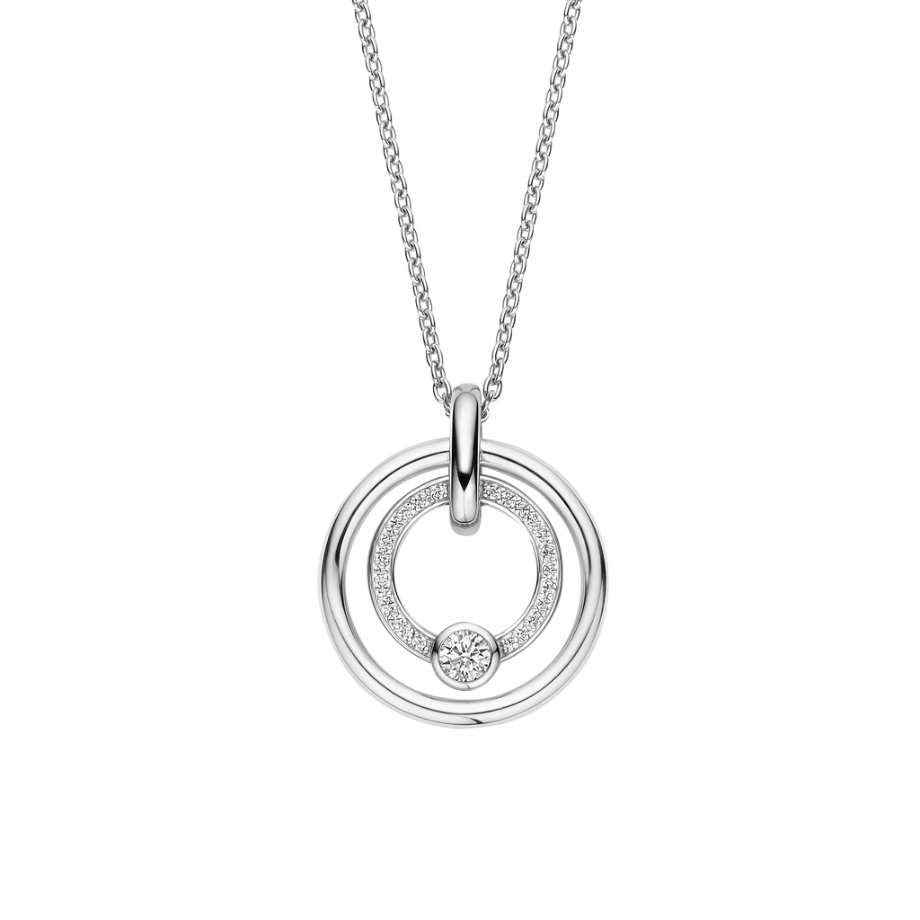 Ti Sento Milano Collier pendentif Cercles 34056ZI
