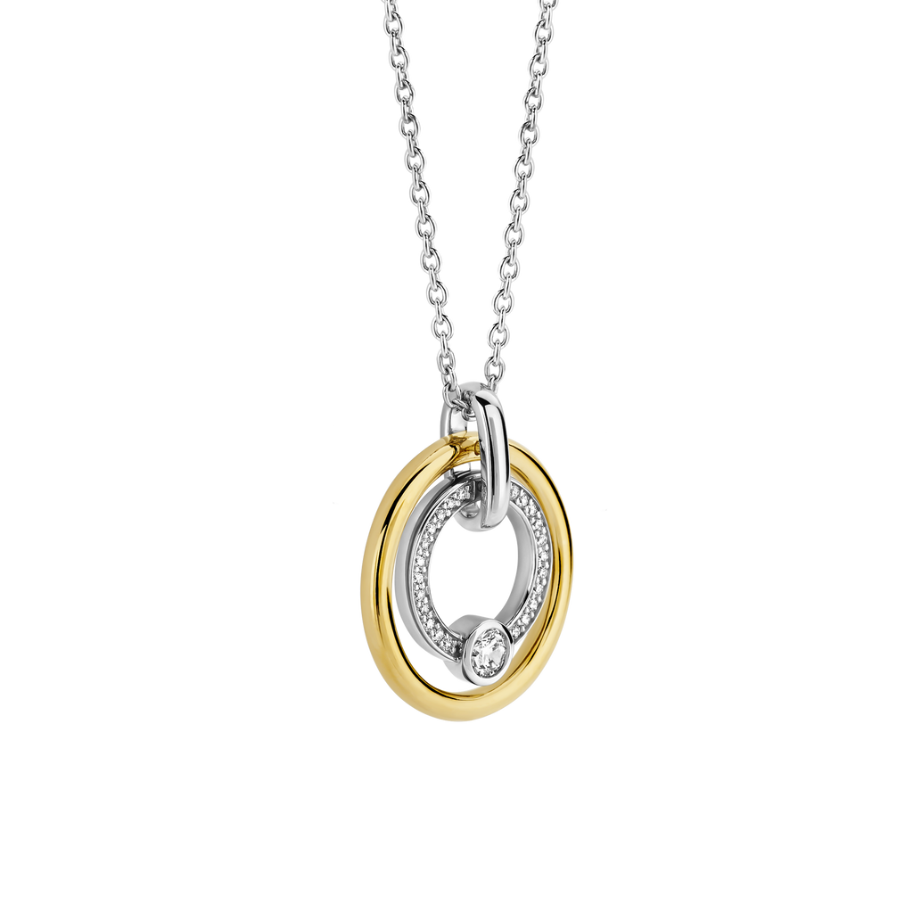 Ti Sento Milano Collier pendentif Cercles 34056ZY