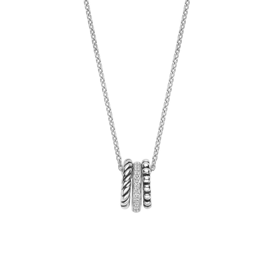 Ti Sento Milano Collier pendentif Structures 34058ZI