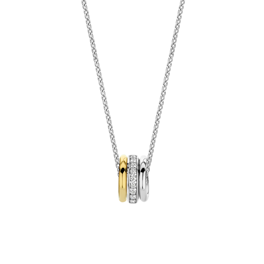 Ti Sento Milano Collier pendentif Cercles 34058ZY