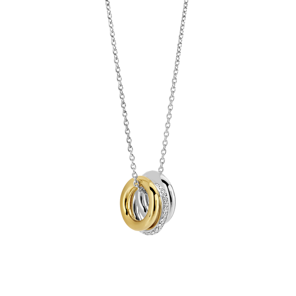 Ti Sento Milano Collier pendentif Cercles 34058ZY
