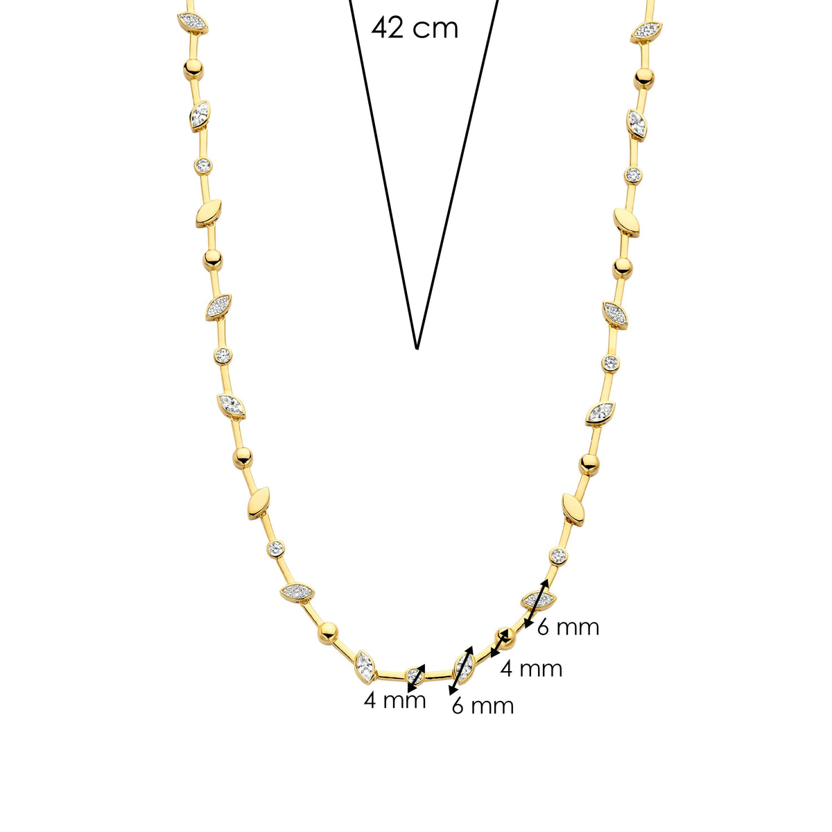 Ti Sento Milano Collier Classics 34068ZY