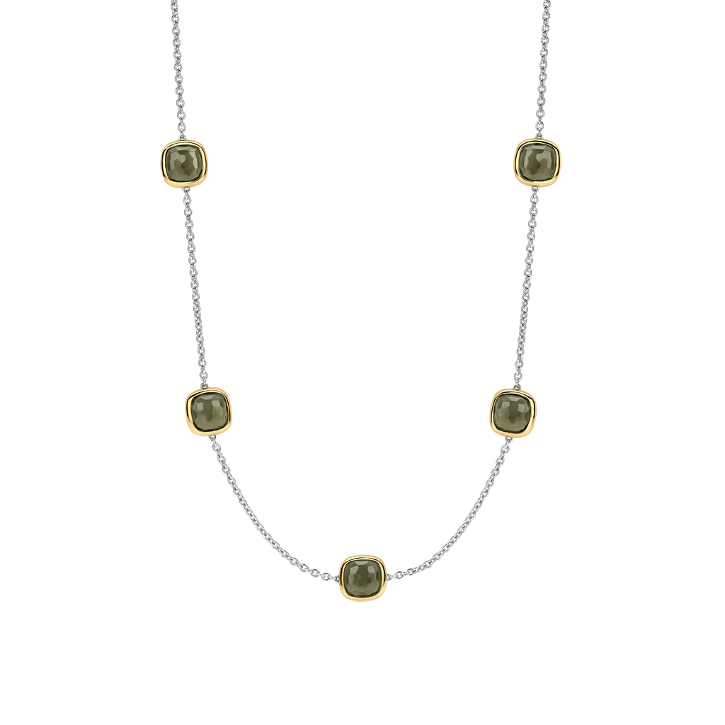 Ti Sento Milano Collier Coussin et rectangle 34078KA