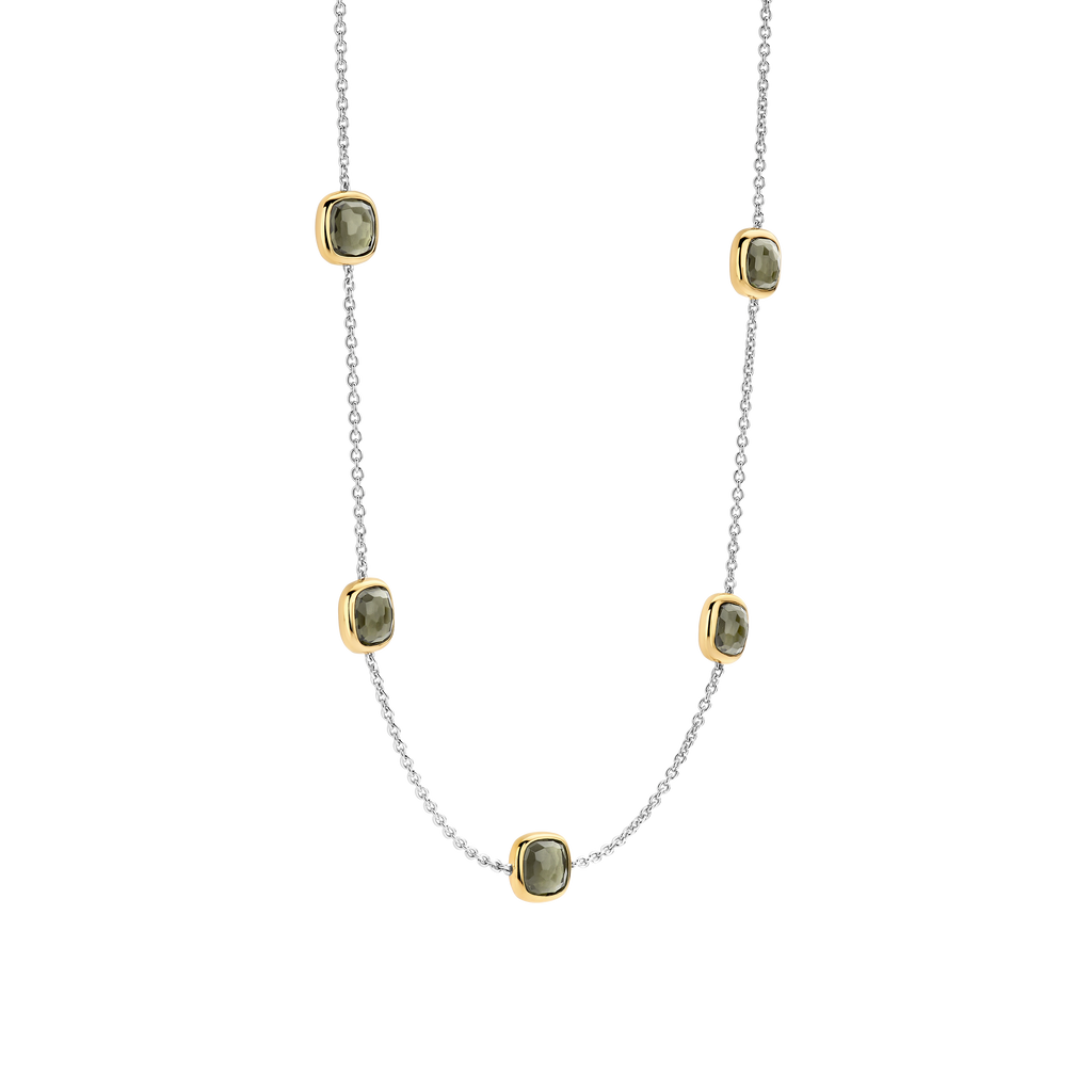 Ti Sento Milano Collier Coussin et rectangle 34078KA