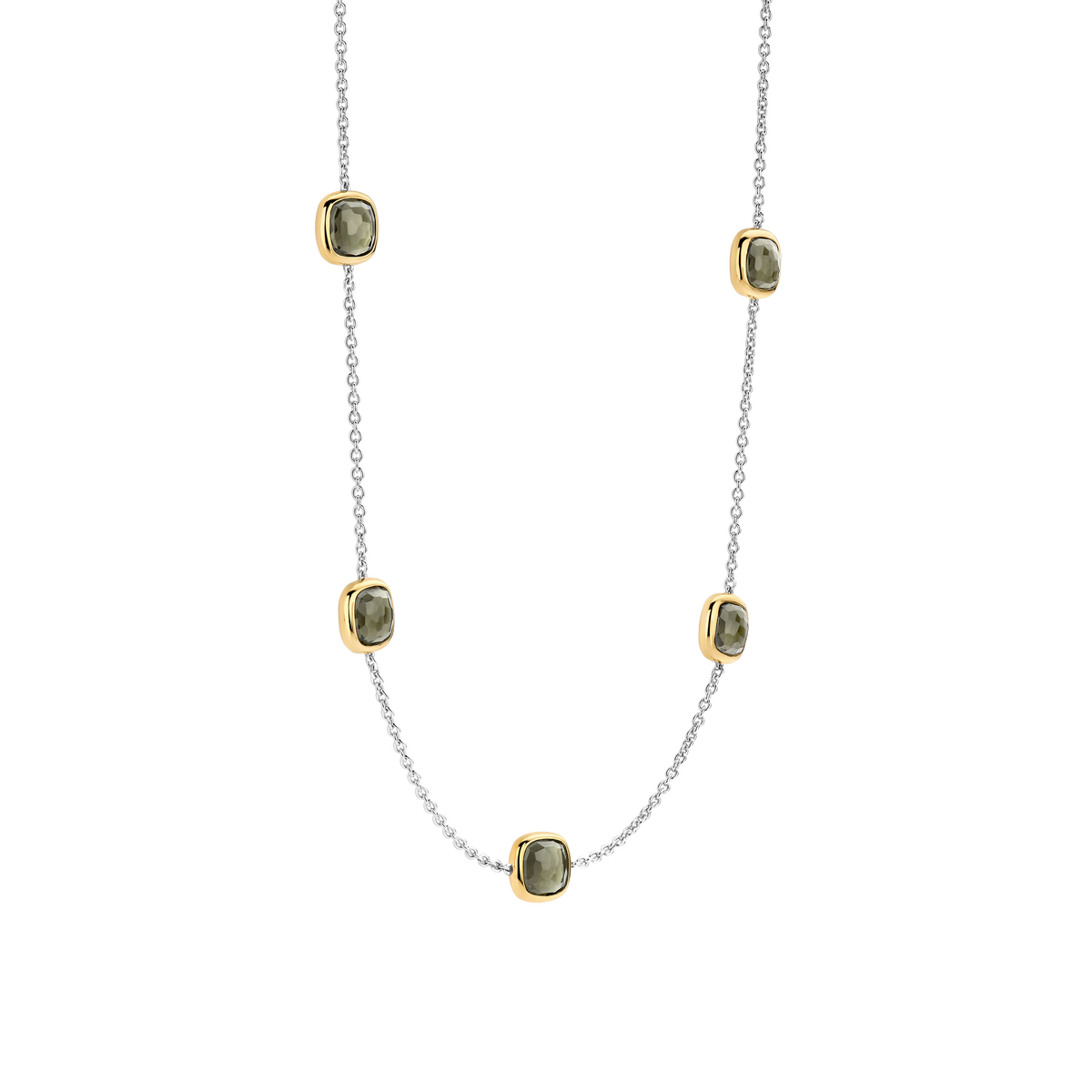 Ti Sento Milano Collier Coussin et rectangle 34078KA