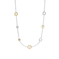 Ti Sento Milano Collier Coussin et rectangle 34080MW