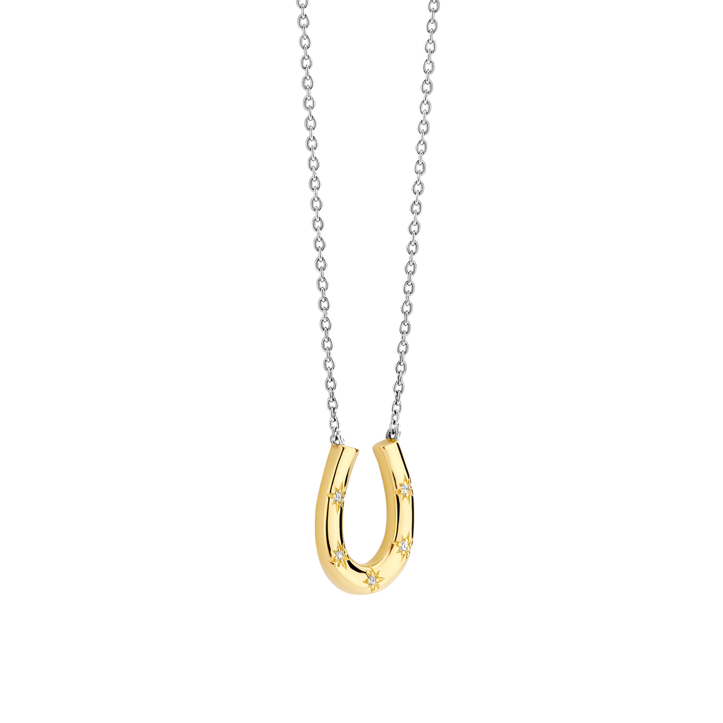 Ti Sento Milano Collier pendentif Amour, chance, bonheur 34084ZY