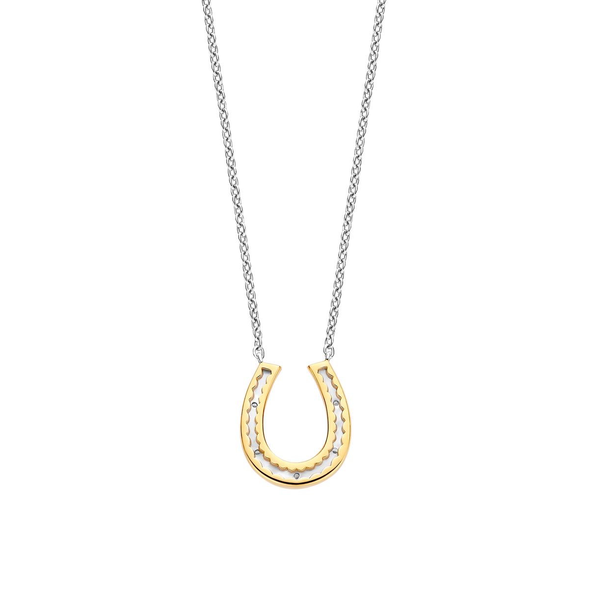 Ti Sento Milano Collier pendentif Amour, chance, bonheur 34084ZY