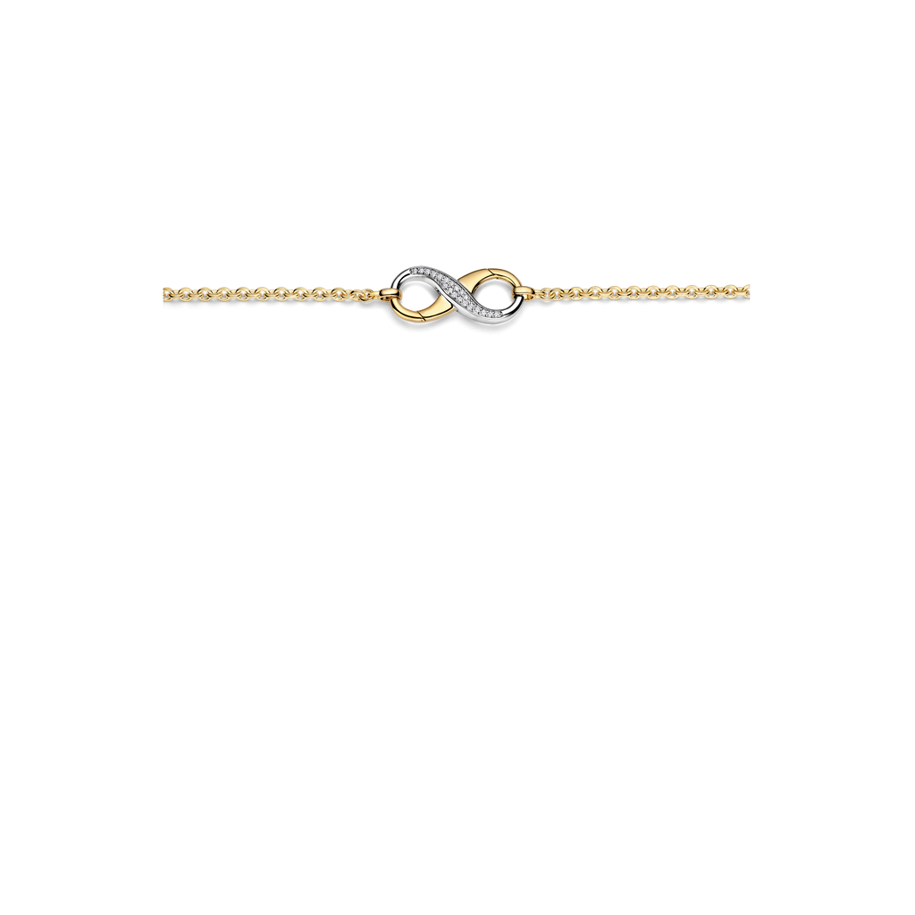 Ti Sento Milano Collier pendentif Amour, chance, bonheur 34085ZY
