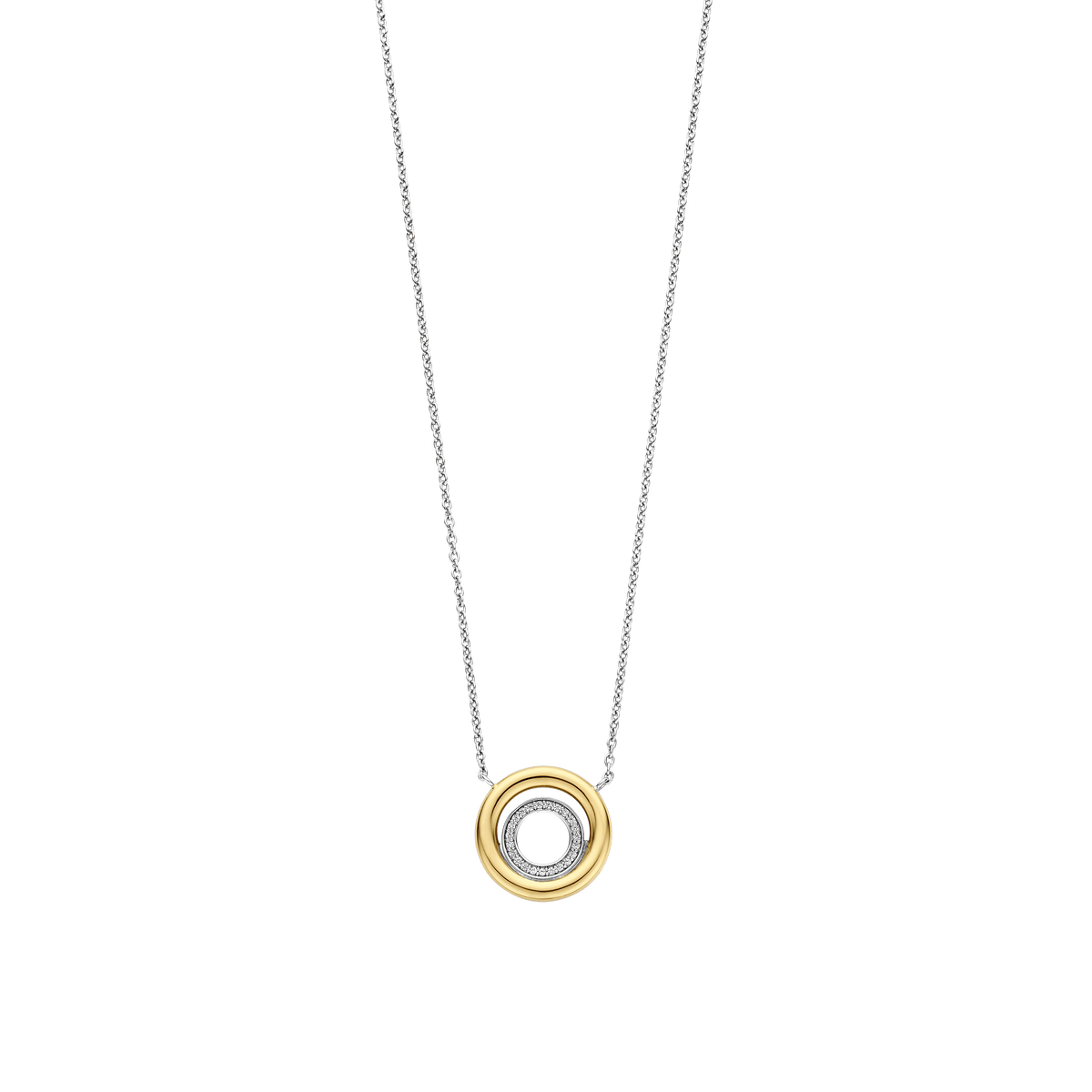 Ti Sento Milano Collier pendentif Cercles 34105ZY