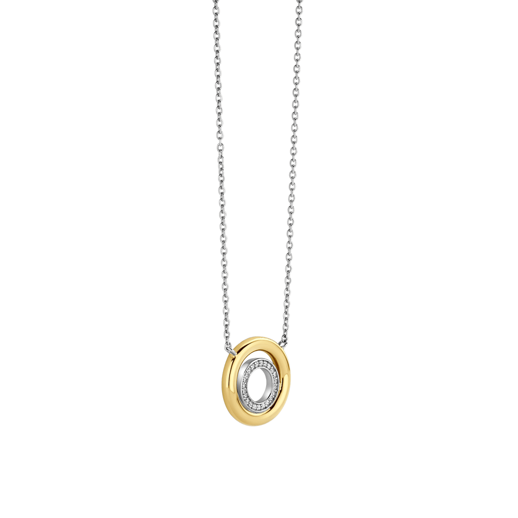 Ti Sento Milano Collier pendentif Cercles 34105ZY