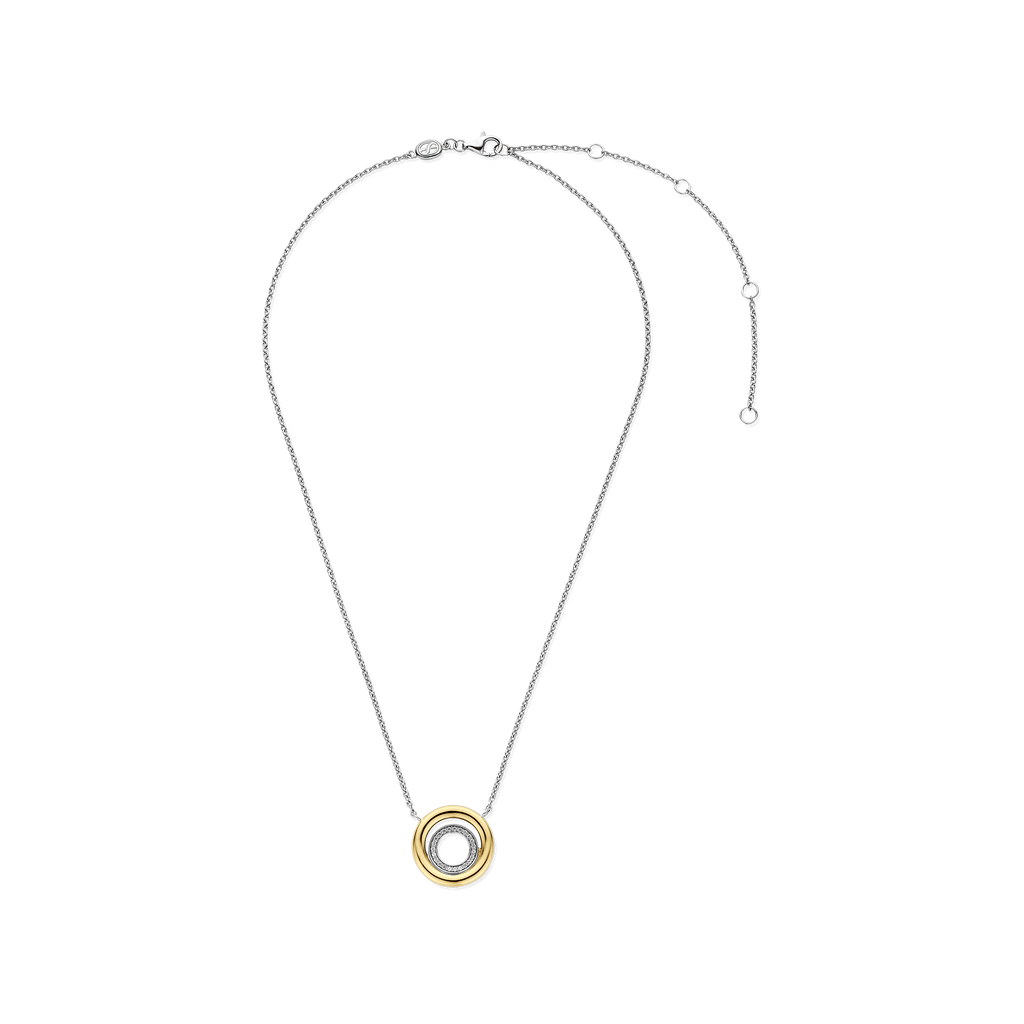 Ti Sento Milano Collier pendentif Cercles 34105ZY
