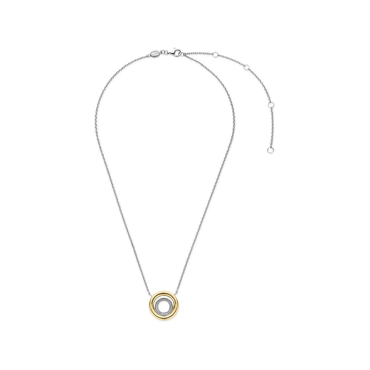 Ti Sento Milano Collier pendentif Cercles 34105ZY