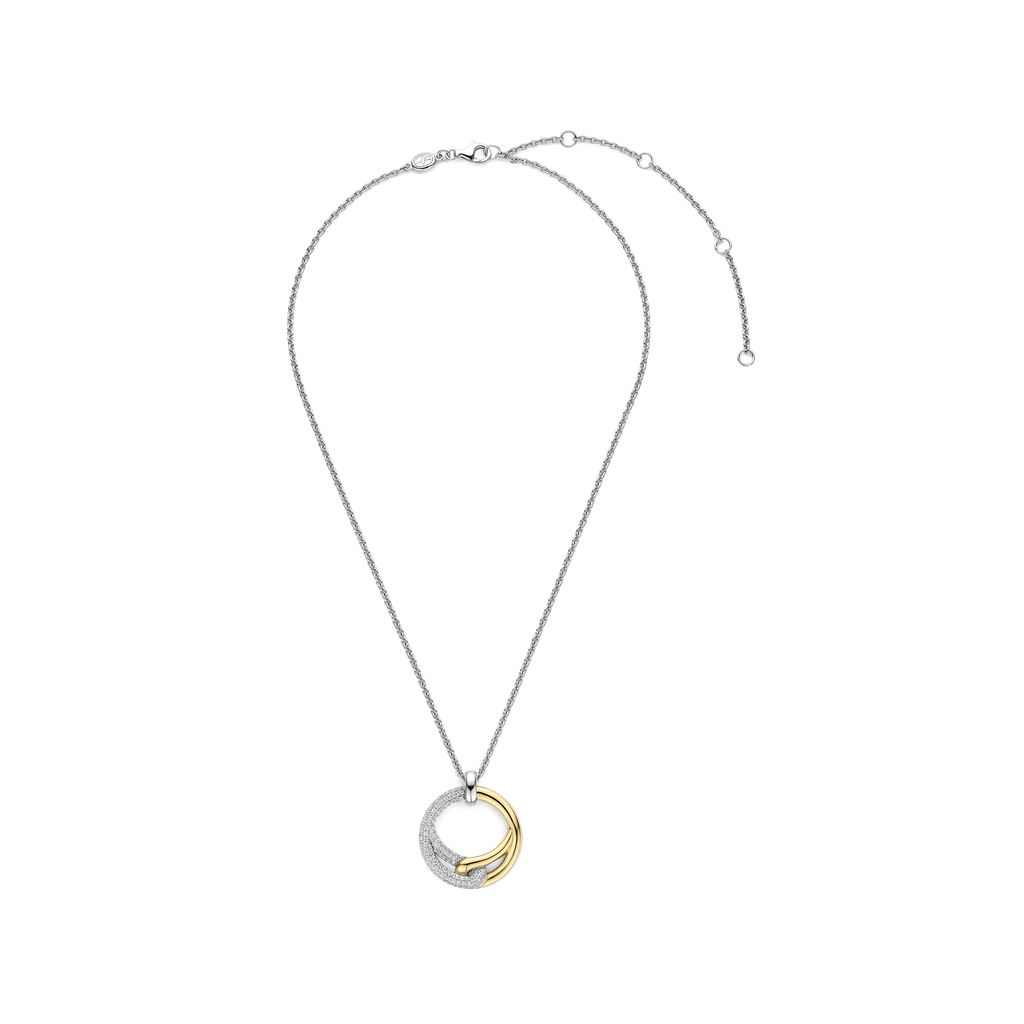 Ti Sento Milano Collier pendentif Cercles 34107ZY
