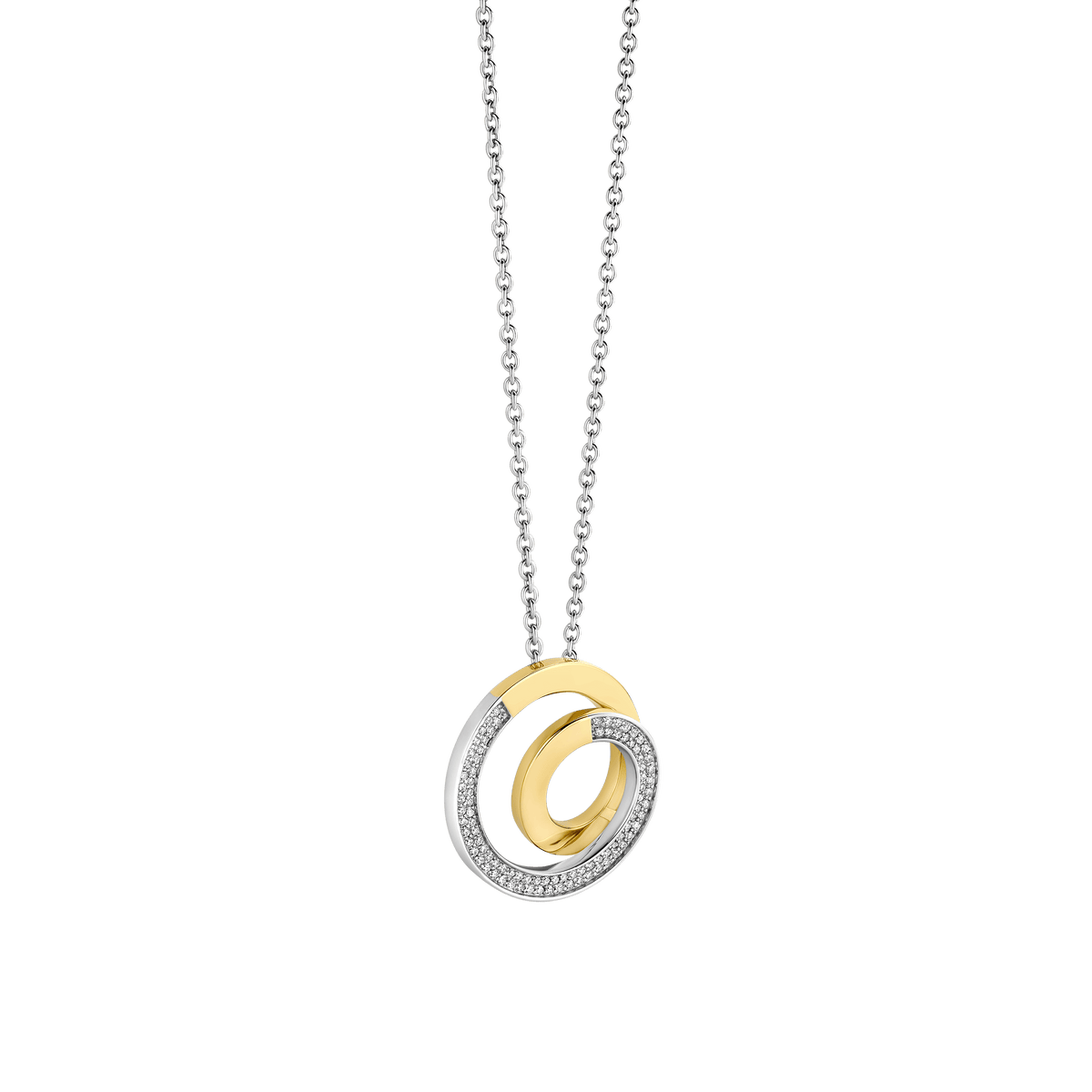Ti Sento Milano Collier pendentif Cercles 34109ZY