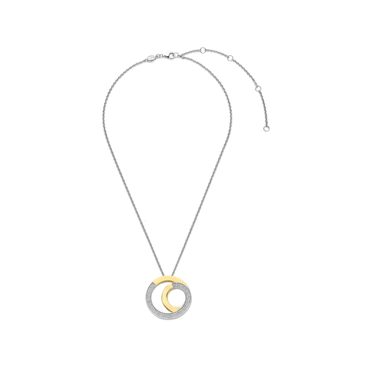Ti Sento Milano Collier pendentif Cercles 34109ZY