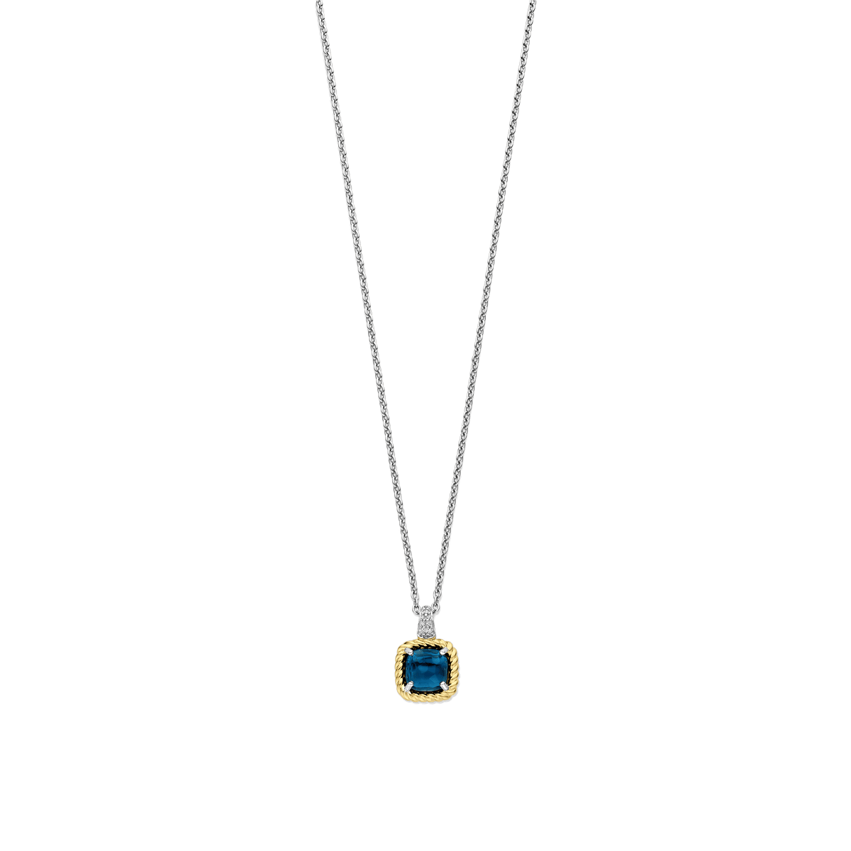 Ti Sento Milano Collier pendentif Coussin et rectangle 34111DB