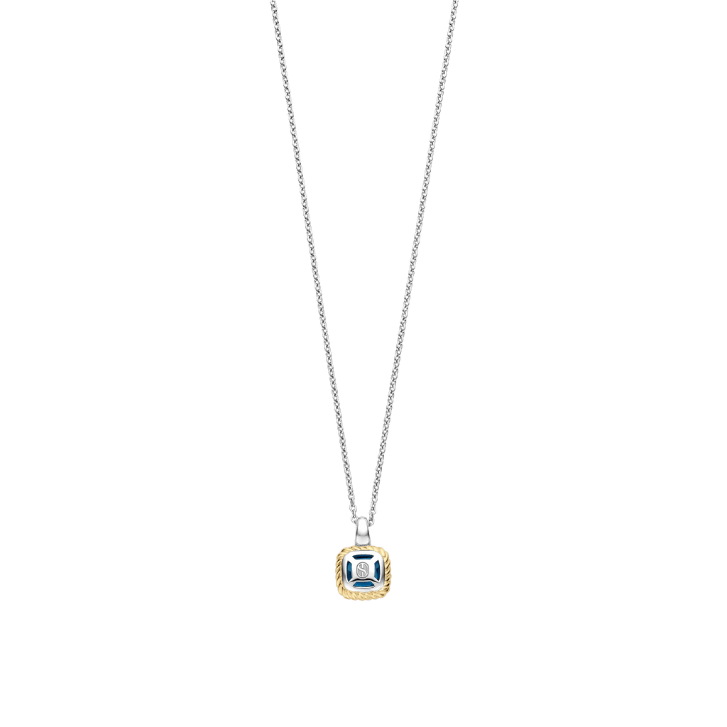 Ti Sento Milano Collier pendentif Coussin et rectangle 34111DB