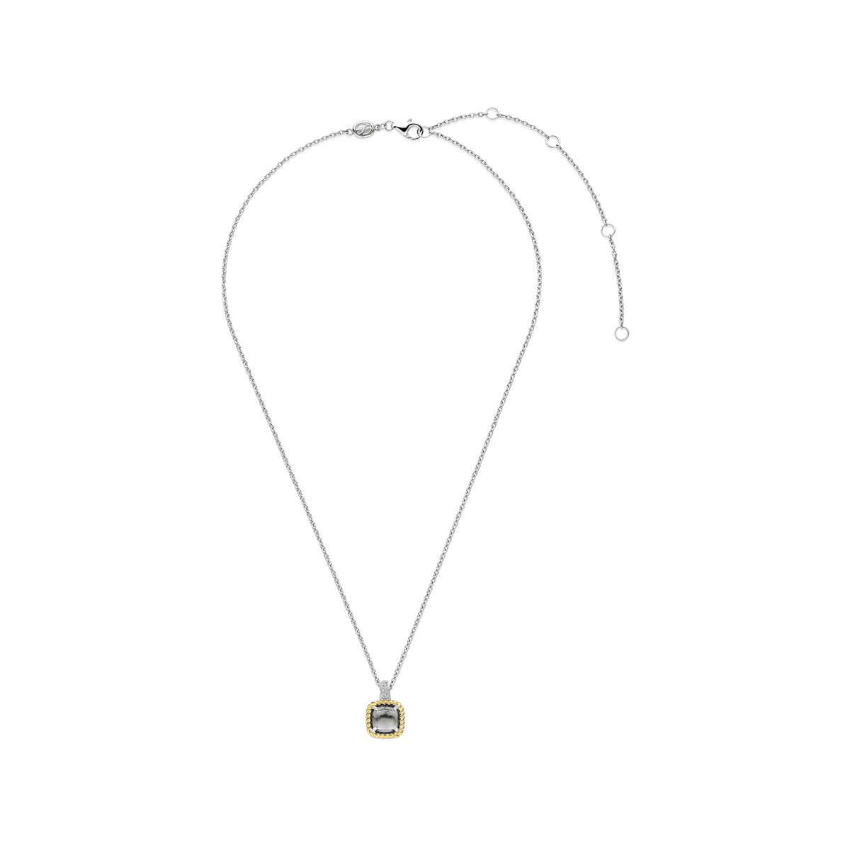 Ti Sento Milano Collier pendentif Coussin et rectangle 34111GG