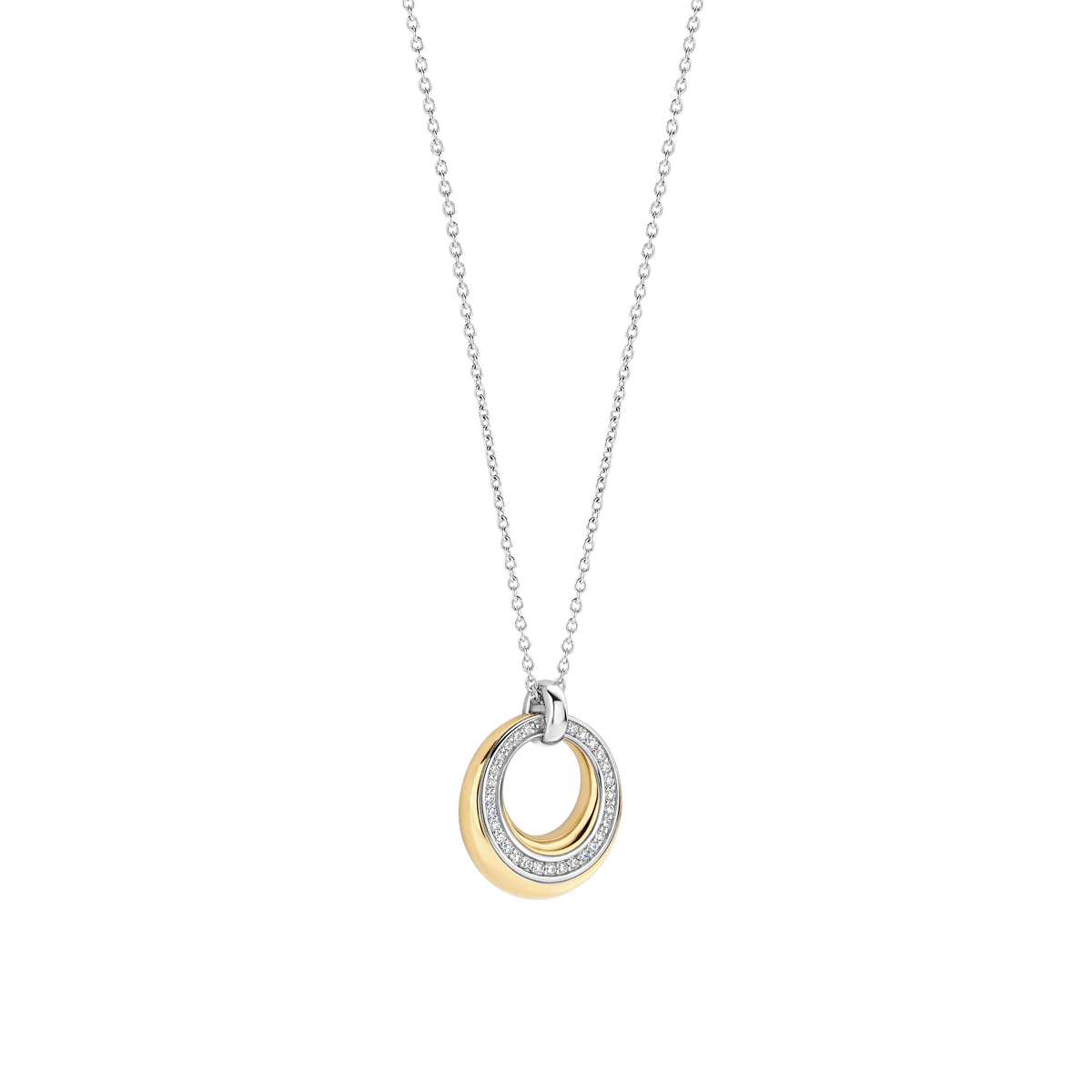 Ti Sento Milano Collier pendentif Cercles 34119ZY