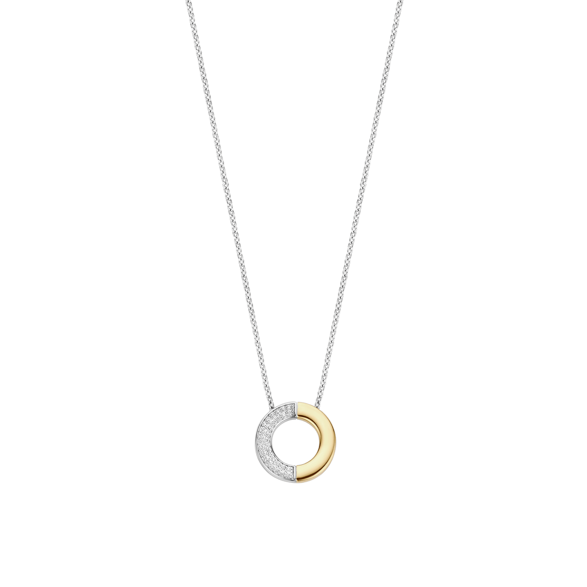 Ti Sento Milano Collier pendentif Cercles 34120ZY