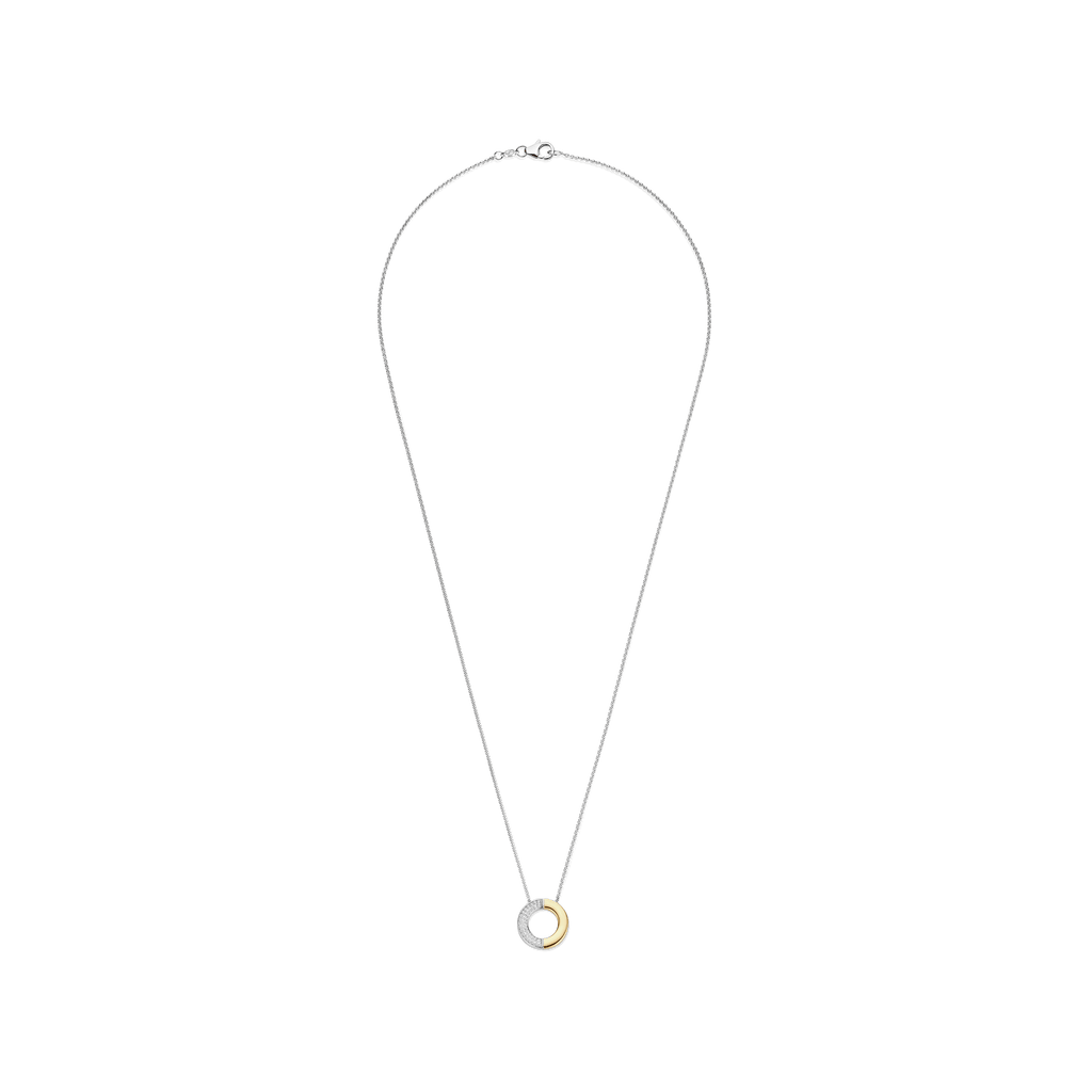 Ti Sento Milano Collier pendentif Cercles 34120ZY