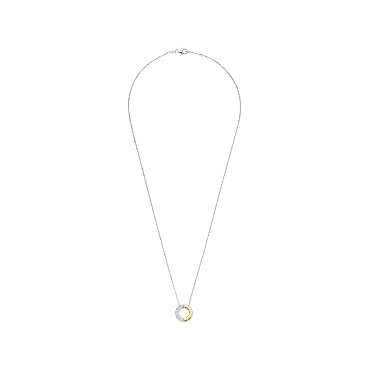 Ti Sento Milano Collier pendentif Cercles 34120ZY