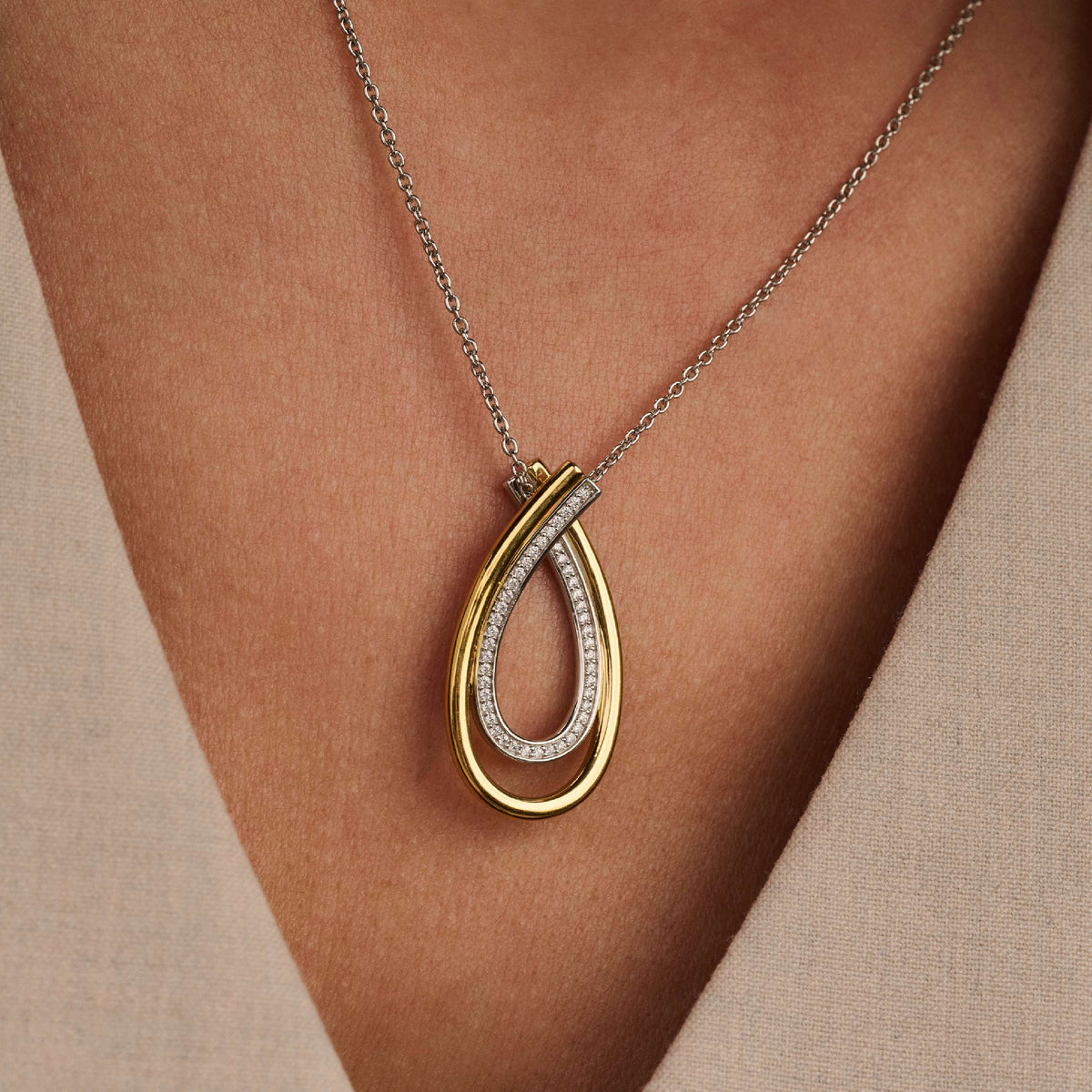 Ti Sento Milano Collier pendentif Pebble 34121ZY