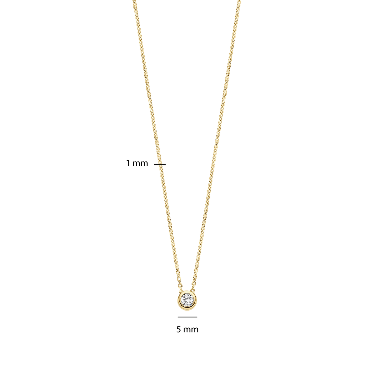 Ti Sento Milano Collier pendentif Classics 34124ZY