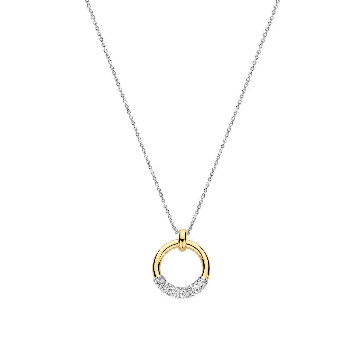 Ti Sento Milano Collier pendentif Cercles 34133ZY