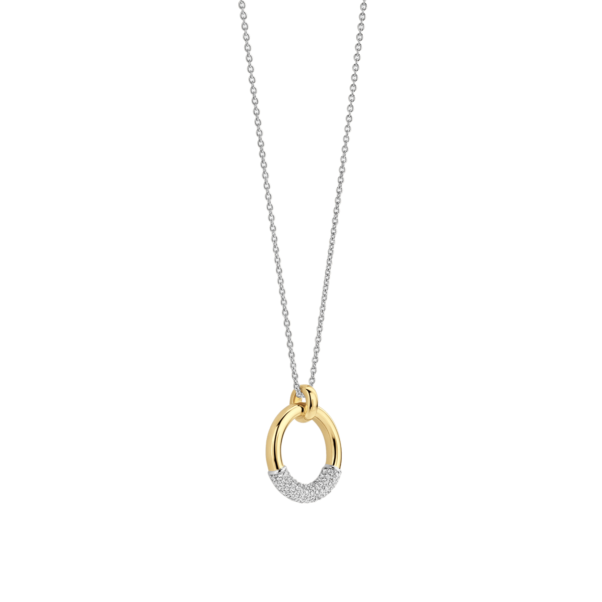 Ti Sento Milano Collier pendentif Cercles 34133ZY