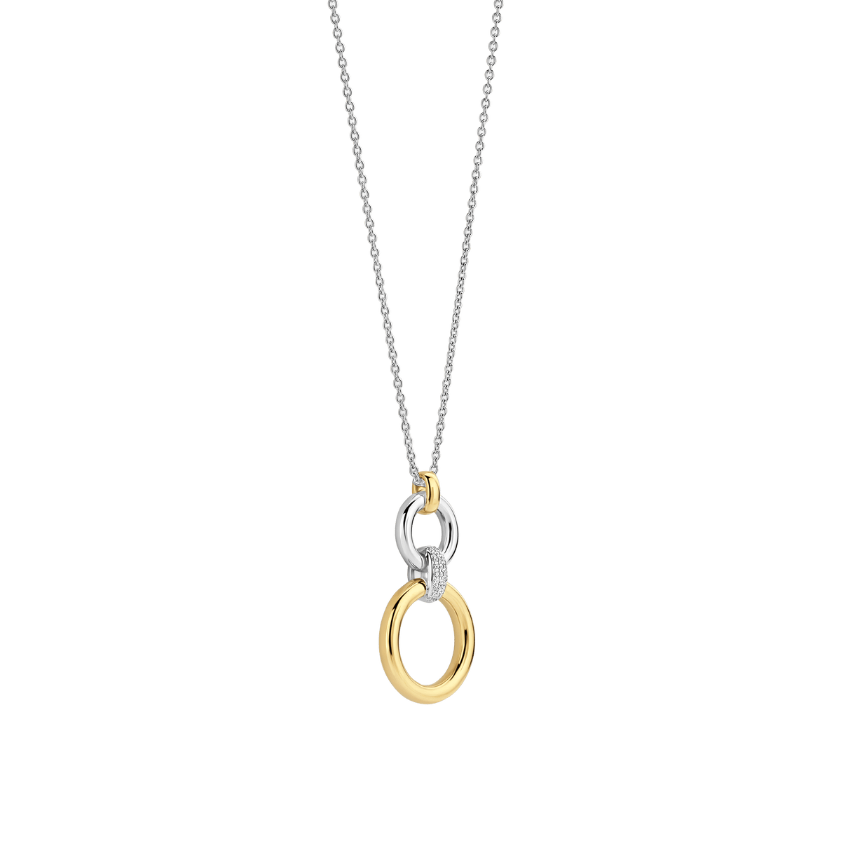 Ti Sento Milano Collier pendentif Cercles 34134ZY