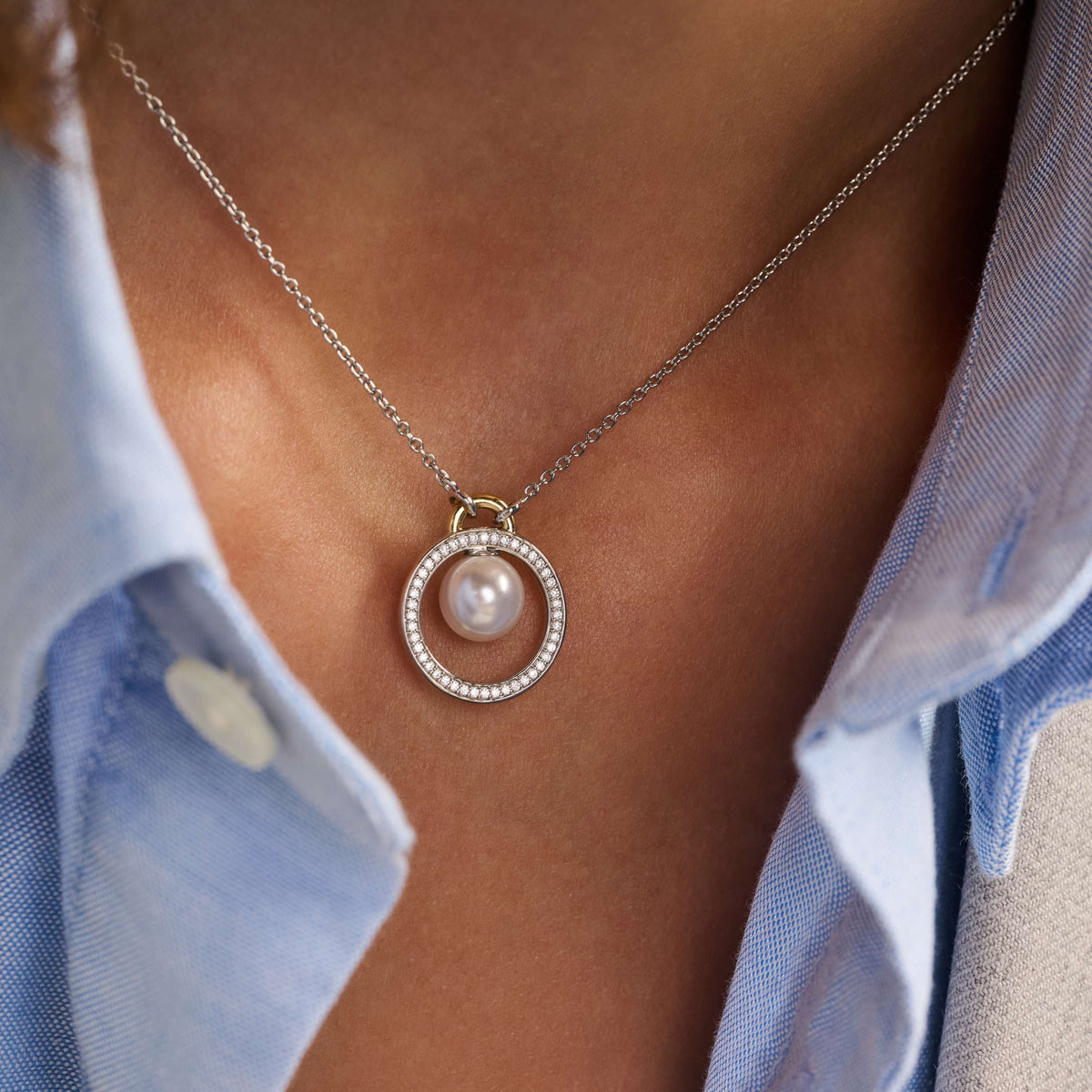 Ti Sento Milano Collier Perles 34139YP