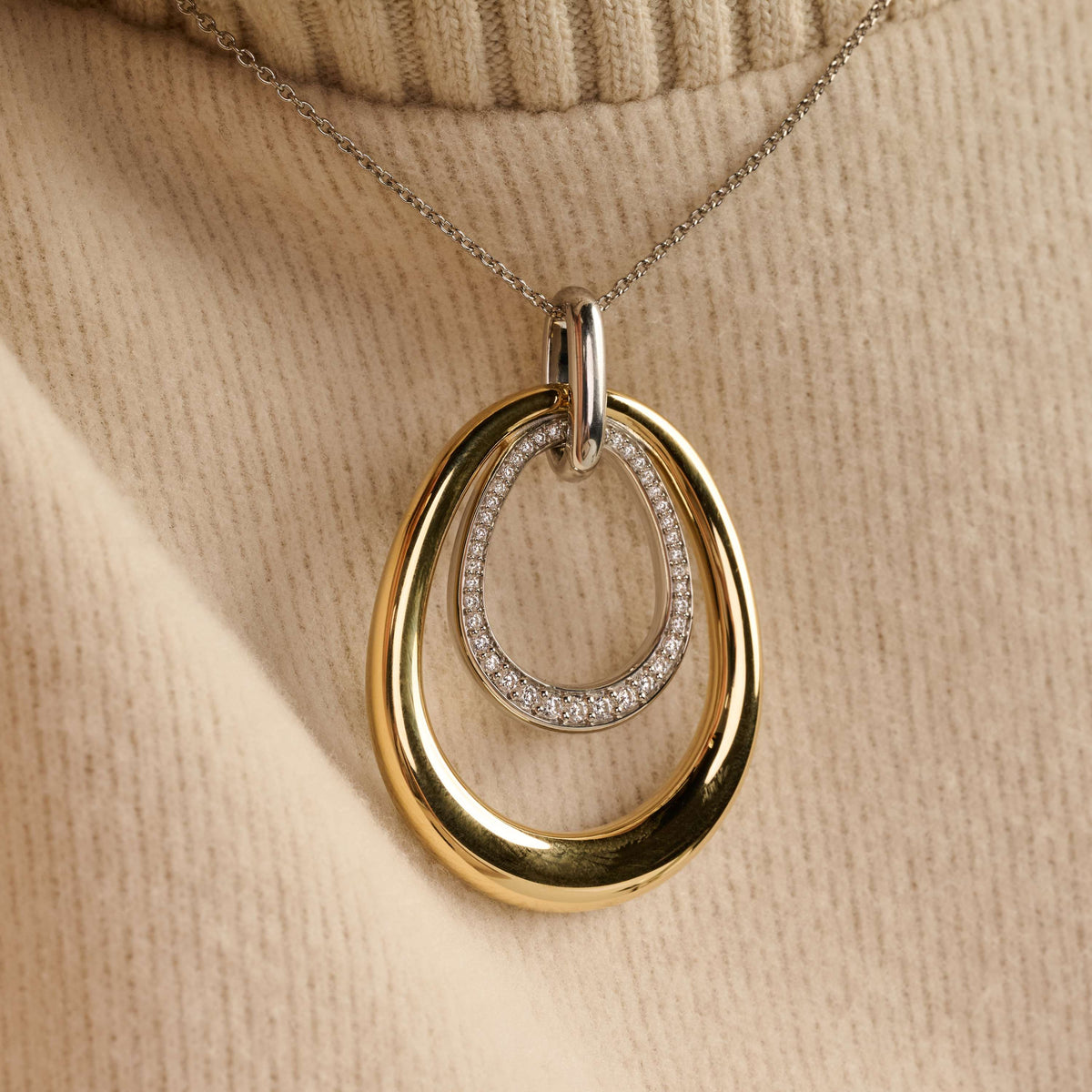 Ti Sento Milano Collier pendentif Pebble 34140ZY