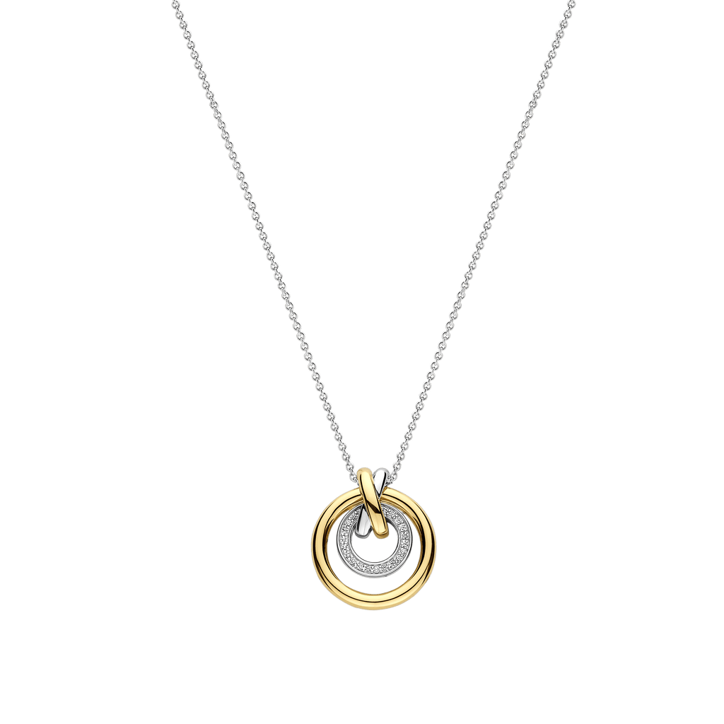 Ti Sento Milano Collier pendentif Cercles 34141ZY