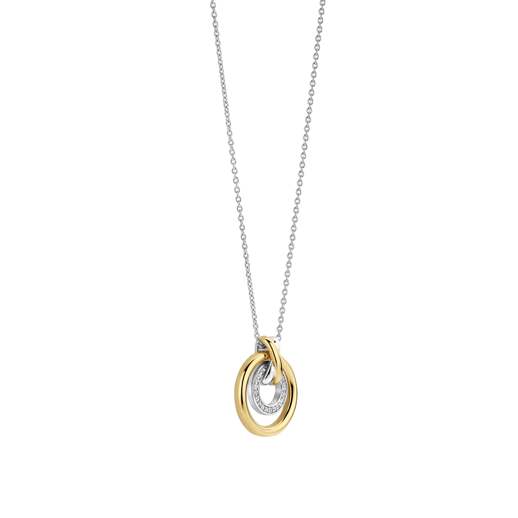 Ti Sento Milano Collier pendentif Cercles 34141ZY