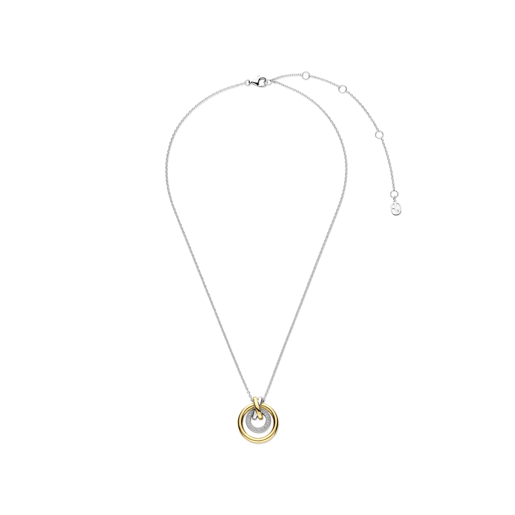 Ti Sento Milano Collier pendentif Cercles 34141ZY