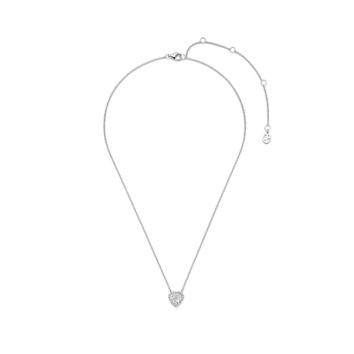 Ti Sento Milano Collier Amour, chance, bonheur 34152ZI
